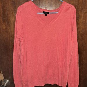 womens orange cardigan